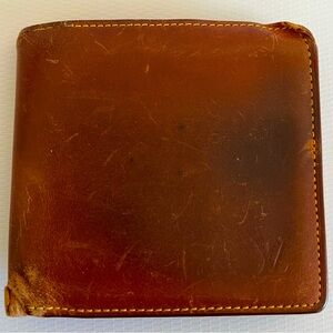 Louis Vuitton Leather Bifold Wallet